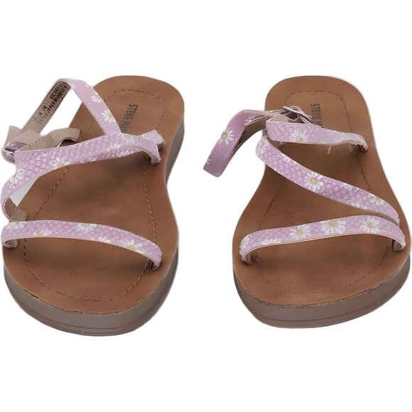 Steve Madden Rhinestone Daisy Sandals for Girls Size 2 - Picture 5 of 6